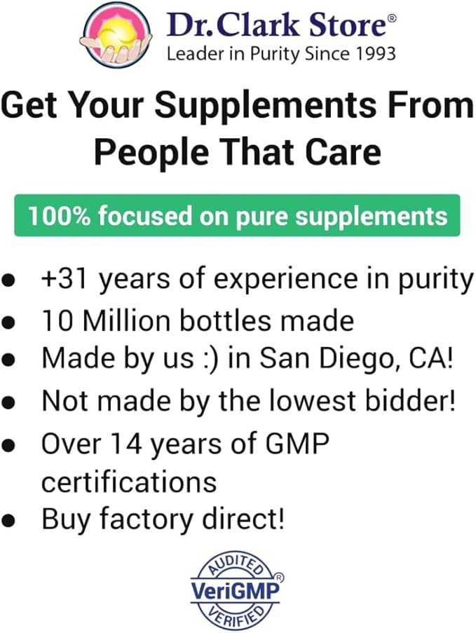 Dr. Clark Store Intestine Support & Cleanse Kit - with Original Green Tincture from Black Walnut Hulls, Wormwood, and Cloves-Helps Maintain Optimum Intestinal Function - Vegetarian Capsules