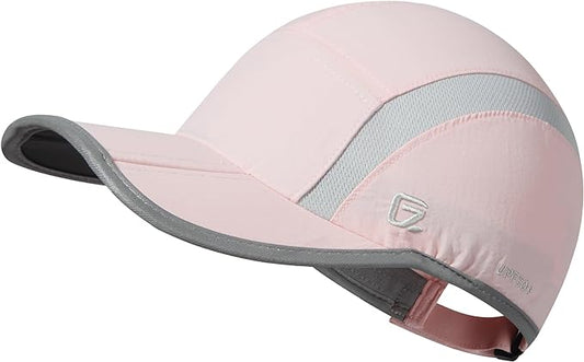 GADIEMKENSD Reflective Folding Outdoor Hat Unstructured Design UPF 50+ Sun Protection Sport Hats for Womens and Mens