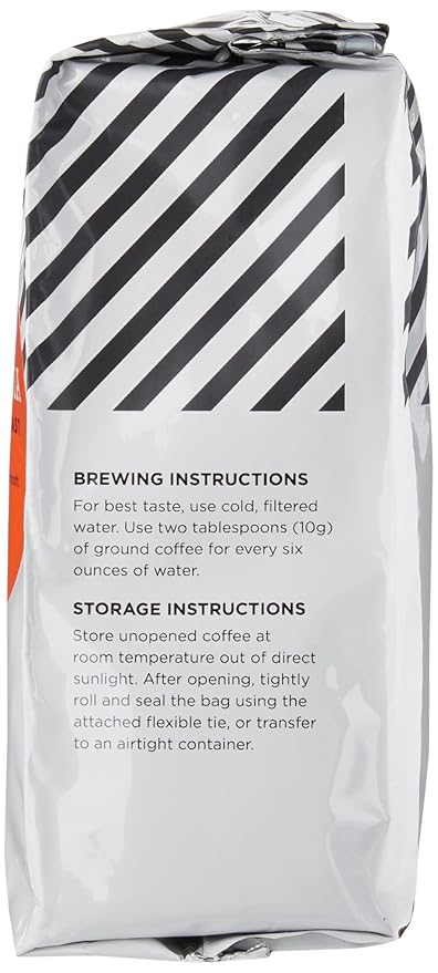 Amazon Fresh Colombia Ground Coffee, Medium Roast, 12 Ounce