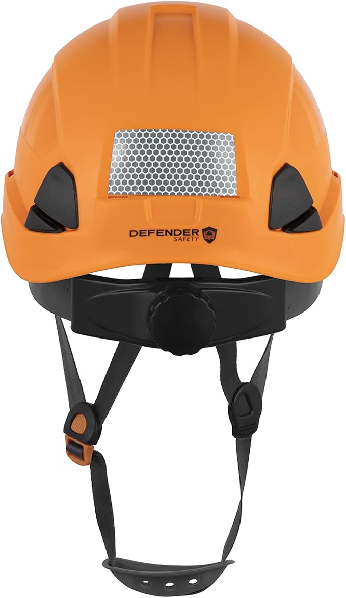 Defender Safety H1 Safety Helmet Hard Hat with Visor ANSI Z89.1