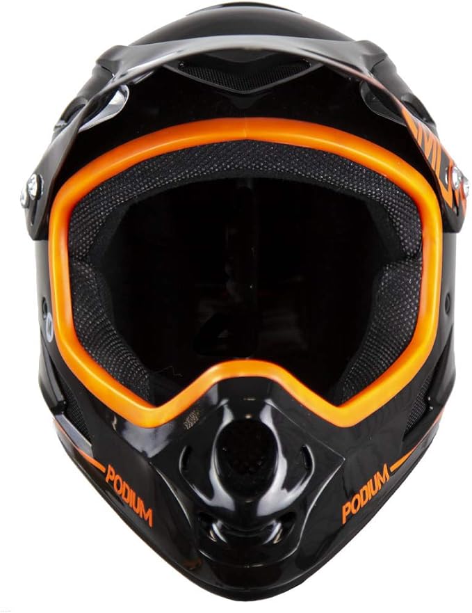 Demon United Podium Fullface Bike Helmet- 13 Vents- Lightweight- Breathable