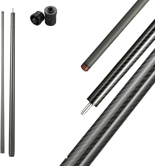 CROWN ME Carbon Fiber Break Pool Cue Stick 20OZ Weight, 13mm Tip Break Carbon Fiber cue, 58" Cue Stick