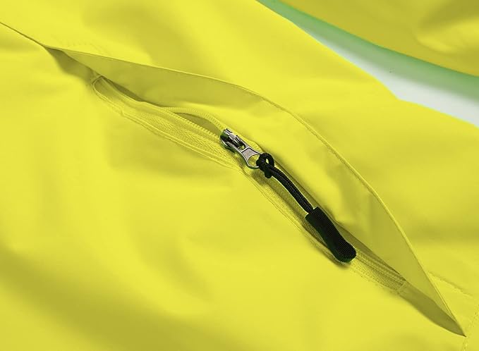 GIISAM Mens Windproof Jacket Waterproof Lightweight Mountain Sport Jacket for Men Hooded Windbreaker Raincoat