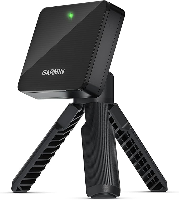 Garmin Approach R10 Portable Golf Launch Monitor | Take Your Game Home or Practice at The Driving Range | Track Metrics, Record Video or Play 43,000+ Courses with Signature Series Power Bundle