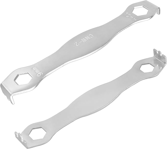 CNW-2 Chainring Nut Wrench for Most Mountain Bike Chainring Bolts (2-Pack)