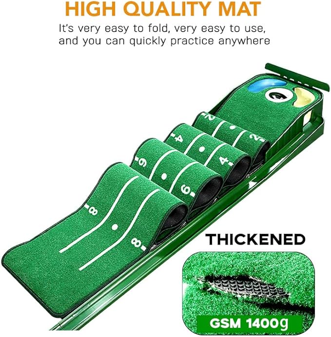 Golf Putting Mat for Various Skill Levels