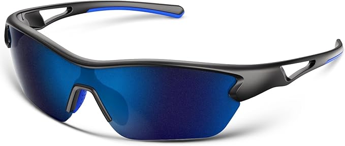 BEACOOL Polarized Sports Sunglasses for Men Women Youth Baseball Cycling Running Fishing Golf Motorcycle TAC Glasses UV400