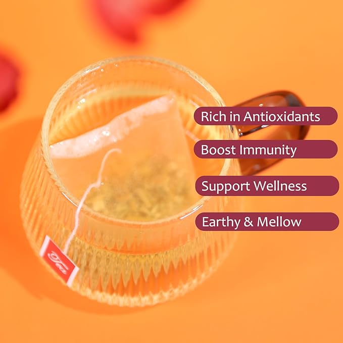 FullChea - Ashwagandha Tea, 2.5g X 30 Count - Sourced from India - Premium Natural Dried Cut & Sifted Root - Non-GMO - Caffeine-free - Rich in Antioxidants & Boost Energy