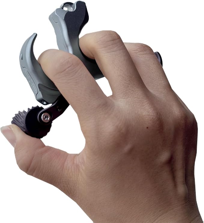 Compound Bow Aid Releaser with Wrist Straps and Adjustment Tool,Archery Release Aids with 3 Thumb Release Adjustable,Aluminum Alloy Aids.for Left and Right Handers.