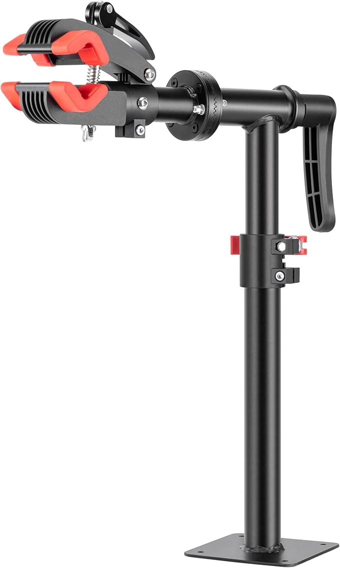 CXWXC Bike Repair Stand - Bench Mount Maintenance Stand Rack - E-bike Workstands for Mountain and Road Bikes - Home and Shop Mechanics