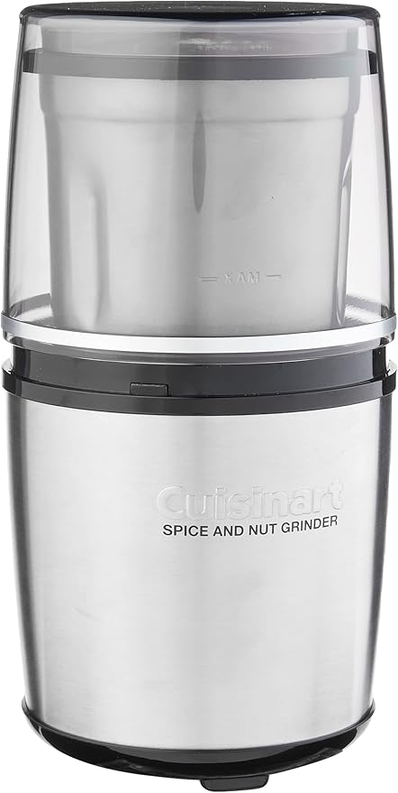 Cuisinart Mini Prep Plus 4 Cup Food Processor and Spice-and-Nut Grinder Bundle, Stainless Steel