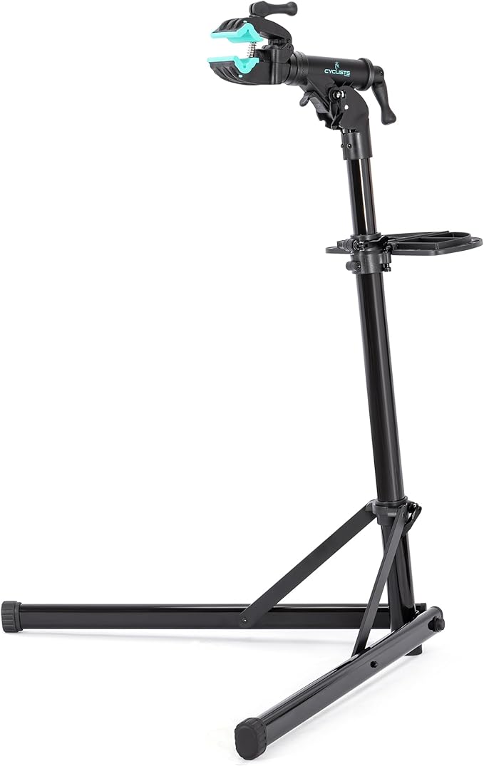 cyclists Bike Repair Stand Bike Stand for Workstand Maintenance - E Bike Repair Stand Bicycle Shop Home Mechanics for Mountain Bike and Road Bike (Max Load 55lbs)
