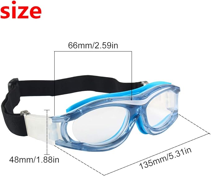 Andux Basketball Soccer Football Sports Protective Eyewear Goggles Eye Safety Glasses LQYJ-04