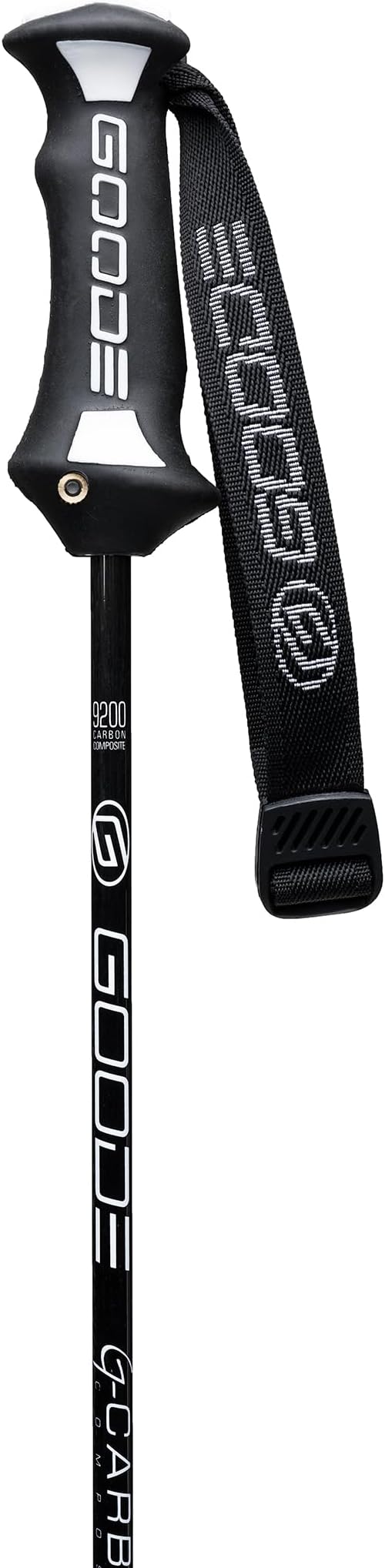 GOODE G Carbon Ski Poles – Ultra-Lightweight & Durable Carbon Fiber – Superior Balance – Shock Absorbing – High-Performance Downhill Ski Poles for Men & Women - Pair