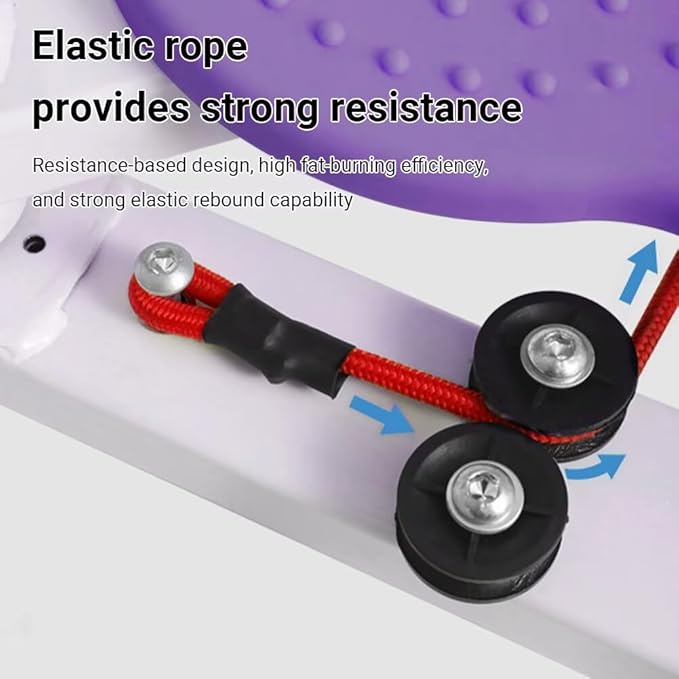 Exercise Twist Boards,Waist Twister Machine Exercise,Balance Board for Foot Massage and Weight Loss(Pink)