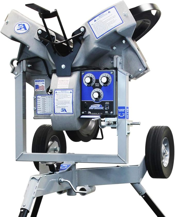Hack Attack Baseball Pitching Machine by Sports Attack