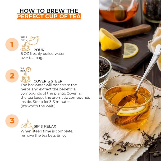 Angel Brand guinea hen weed root tea 25 Tea Bags – blend of Guinea Hen Weed, Lemon Grass, Ginger, & Orange Peel - Enjoy anamu plant tea with Balanced Flavor, Rich Nutrients & Health Benefits