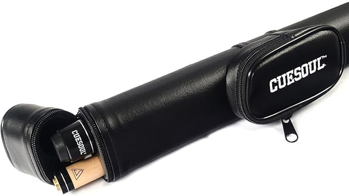 CUESOUL 58 Inch 19oz/20oz Maple Billiard Stick Pool Cue Set 11.5mm/13mm Tip[Weight Adjustable]