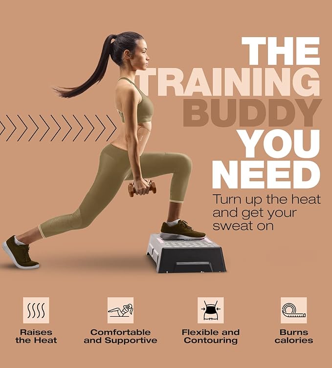 ActiveGear Premium Waist Trimmer & Trainer Belt for Men and Women - Sweat-Enhancing Slimming Wrap for Stomach, Adjustable Fit