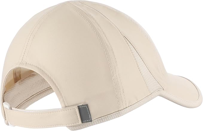 Connectyle Adjustable Sports Cap Quick Dry Workout Hat Baseball Athletic Fitted Hat Lightweight Running Cap for Men & Women