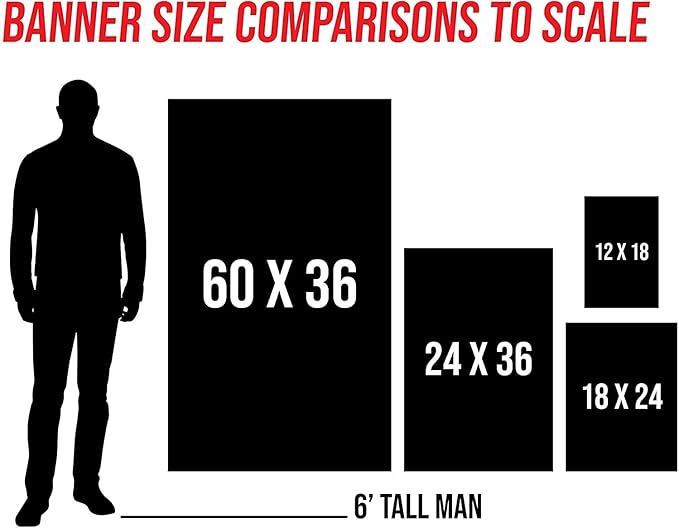 Damdekoli Multiple Quotes Banner - Home Gym Decor - Large Motivational Quote Wall Art - Weightlifting Fitness Weightloss (18 x 24 Inches)