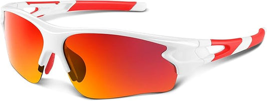BEACOOL Polarized Sports Sunglasses for Men Women Youth Baseball Fishing Cycling Running Golf Motorcycle Tac Glasses UV400