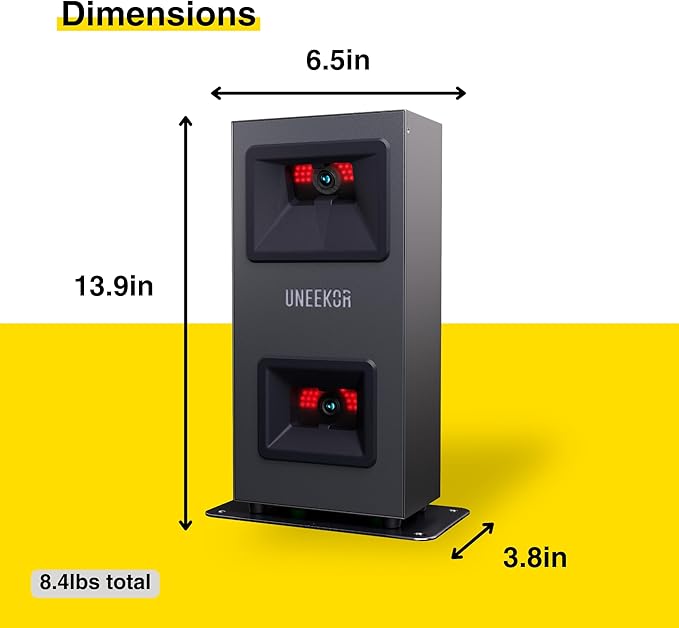 Eye MINI LITE Indoor Golf Launch Monitor & Simulator 19 Precision Metrics, Near-Zero Latency, Works with GSPro, TGC19, E6, AI Trainer Compatible, Easy Setup, PC/Laptop Required