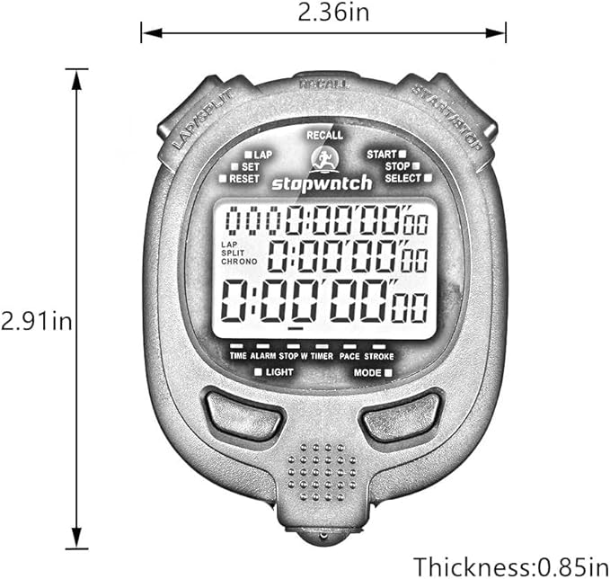 Digital Stopwatch Timer Stop Watch Stopwatch for Sports Competition