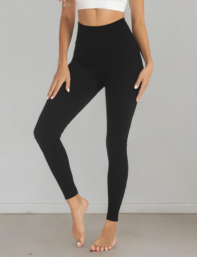 DIBAOLONG Womens High Waist Yoga Pants Cutout Ripped Tummy Control Workout Running Yoga Skinny Leggings