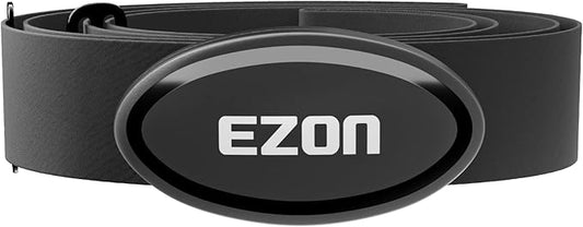 EZON Heart Rate Monitor Chest Strap | Bluetooth 5.1 & ANT+, Waterproof, Compatible with Garmin, Wahoo, Polar, Strava for Running, Cycling, Workout (C009 Pro)
