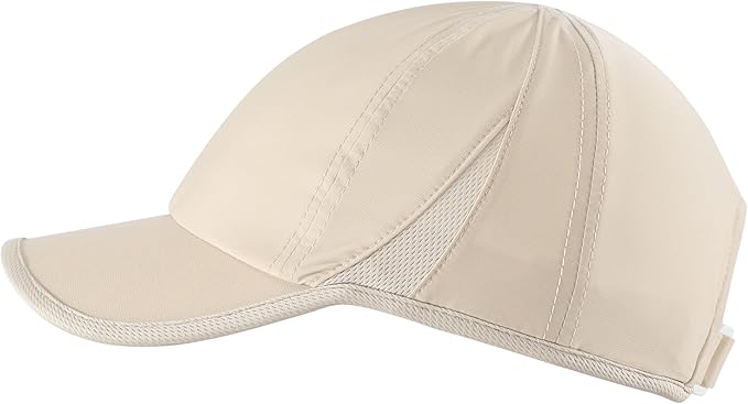 Connectyle Adjustable Sports Cap Quick Dry Workout Hat Baseball Athletic Fitted Hat Lightweight Running Cap for Men & Women