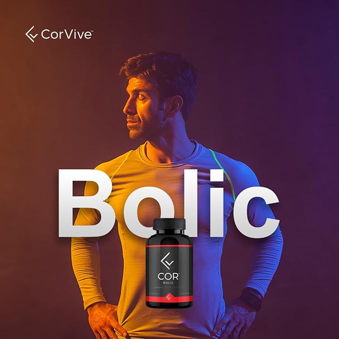 COR BOLIC Metabolism & Energy Support Supplement | 0 Carbs or Sugar | 30 Servings (60 Capsules)