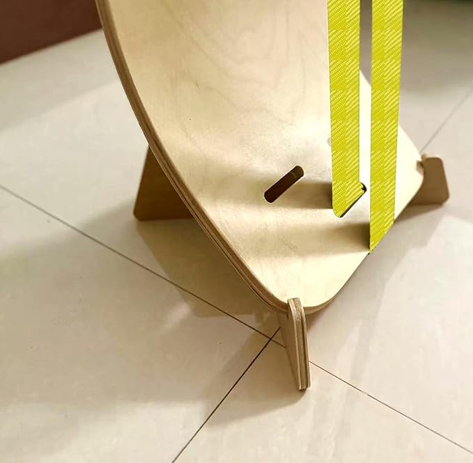 Balance Board trainer for Adults Kids，Hockey snowboard wobble board,Flat belt flexibility trainer