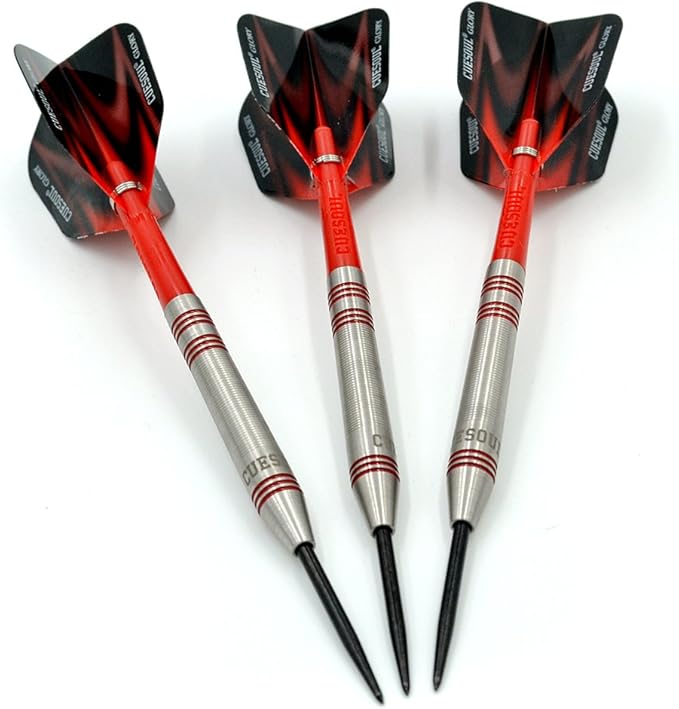CUESOUL Professional Tungsten Steel Tip Dart Set 85% Tungsten 22g/24g/26g-Glory Series