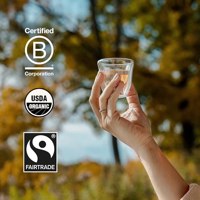 Grace Farms REST Wellness Organic Tea Blend (50 Sachet Pouch) | Sleep and Stress Support For Evening | Chamomile Vanilla Tea with Caffeine Free Adaptogens and Mushrooms | Gives Back 100% of Profits