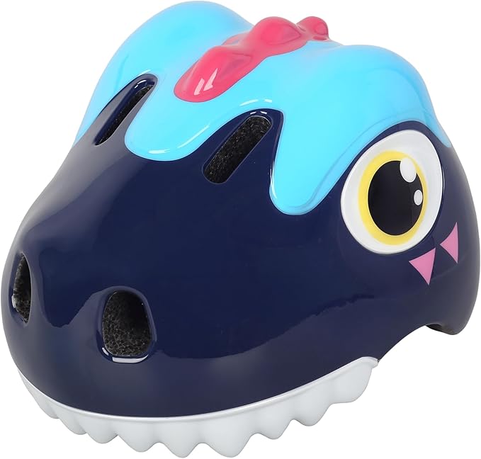 Dinosaur Bike Helmet for 1-3-5-8 Toddler Baby Kids, Lightweight Bicycle Helmet for Cycling Skateboard Roller Skate & Multi-Sports,2 Sizes for Boys and Girls