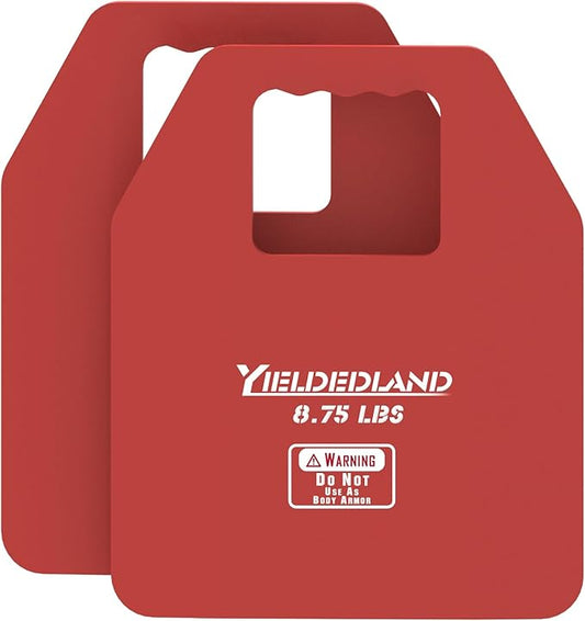 Curved Weight Vest Plates, 5.75/8.75lbs Pairs, Weighted Vest Men Woman, Strength and Endurance Training, Fitness Workouts, Running, Walking