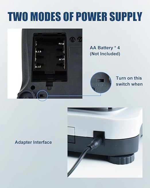 GOYOJO Digital Analytical Balance and Lab Scale, 5000g Capacity, 0.01g Precision, Stainless Steel, Multi-Unit (g/oz/ct/lb) for Jewelry, Kitchen, and Lab – Reliable, Accurate, Easy to Use, Black Panel