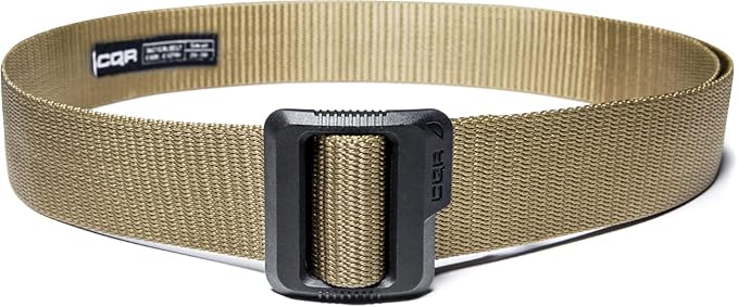 CQR Tactical Belt, Military Style Heavy Duty Belt, Webbing EDC Quick-Release Buckle