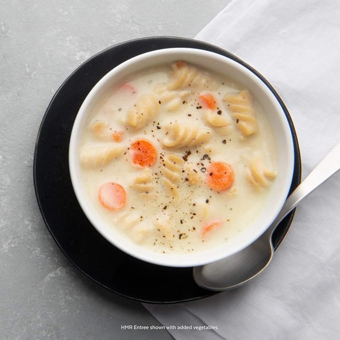 HMR Creamy Chicken Soup Mix | Instant Lunch or Dinner to Support Weight Management | Easy to Make | 15 grams of Protein | Low Calorie Food | Triple Pack, 7 Single Serve Packets per Box