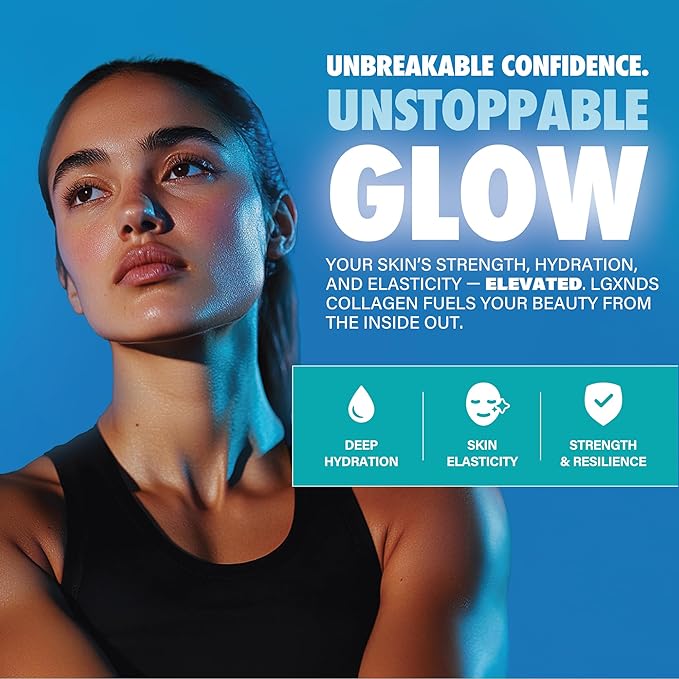 Collagen Powder, Hydrolyzed Collagen Peptides, Grass-Fed, Non-GMO, Unflavored, 20g Protein Per Serving, Supports Skin, Hair, Nails, Joints & Gut Health, Keto & Paleo-Friendly, 30 Servings