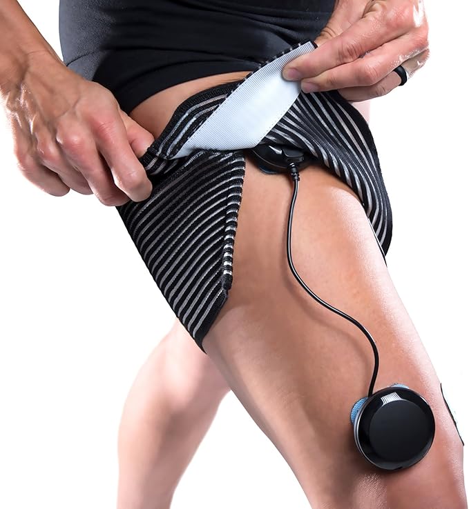 Compex Electrode Wraps - Hold Electrodes in Place During Physical Activity - for Edge, Performance, Sport Elite, Wireless Muscle Stimulators (4 Wraps)