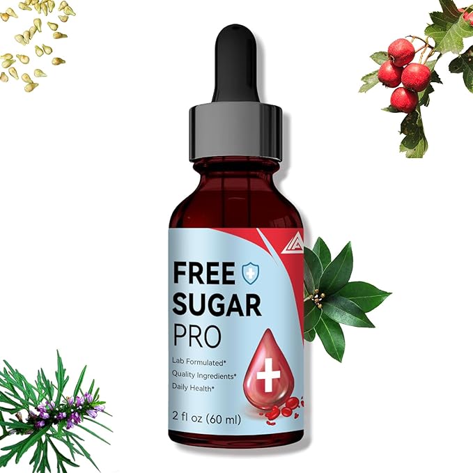 Free Sugar Pro Drops, Free Sugar Pro Liquid Drops, for Men and Women (2oz) (5)