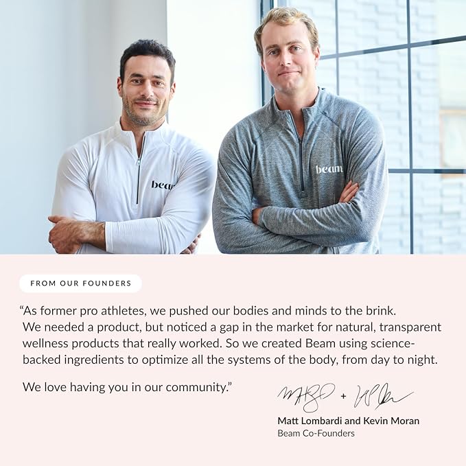 Beam Colostrum Powder – Gut Health, Immune Support & Recovery Supplement – 3g per Serving – Grass-Fed, Third-Party Tested, Pure Whole Bovine Colostrum – No Fillers, Non-GMO, 30 Servings