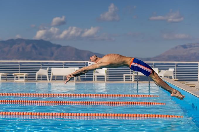 ARENA Unisex Python Racing Swim Goggles for Men and Women Anti-Fog No Leak Max Comfort Dual Strap, Mirror/Non-Mirror Lens