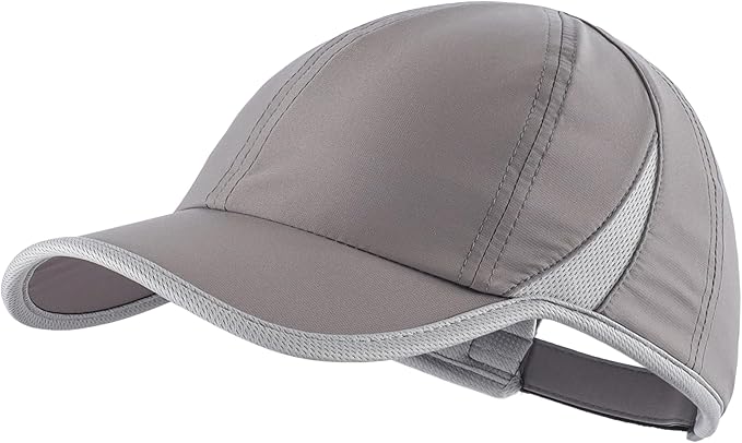 Connectyle Adjustable Sports Cap Quick Dry Workout Hat Baseball Athletic Fitted Hat Lightweight Running Cap for Men & Women