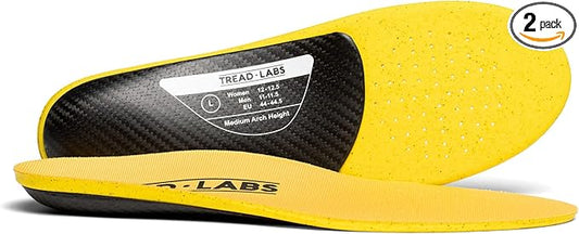 Dash Carbon Fiber Performance Insoles – Add Ultra Firm Orthotic Arch Support to Soccer Cleats, Cycling Shoes and Running Shoes