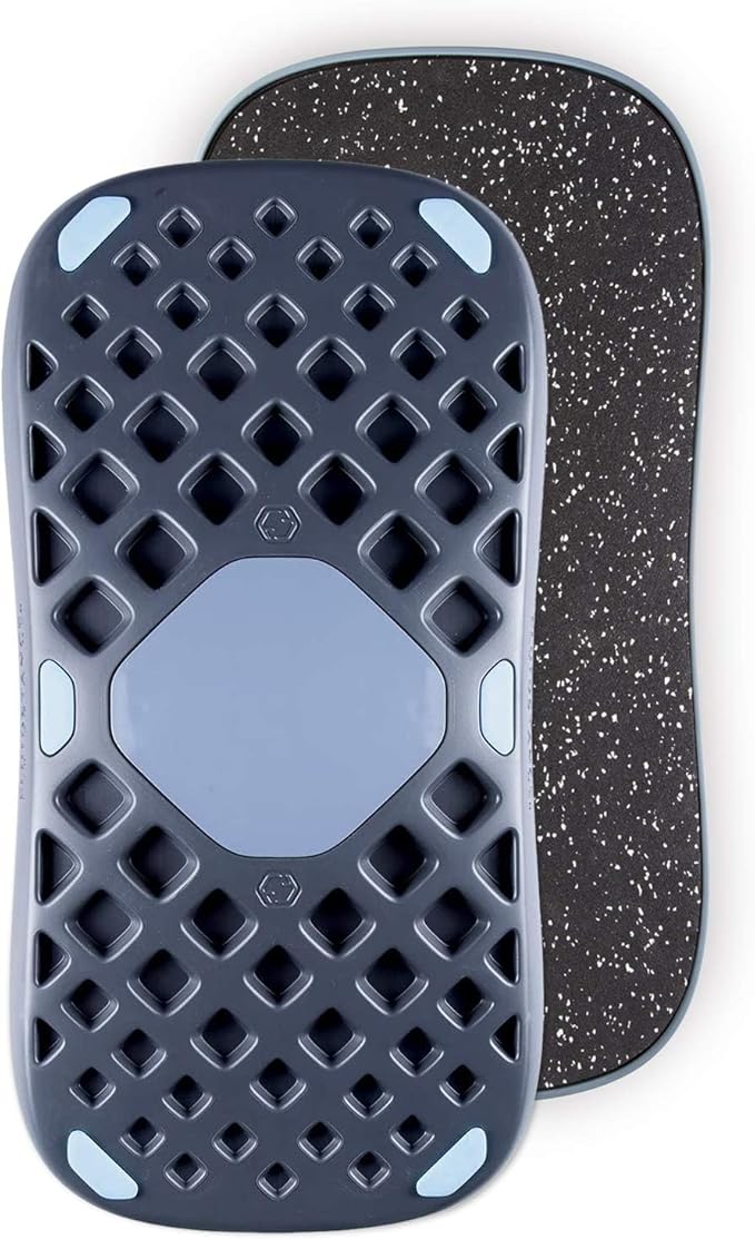 FluidStance Adult Balance Board for Standing Desk - Anti Fatigue USA Made 360 Degree Rocker Wobble Board as Exercise Equipment to Increase Focus & Movement - Sustainable Anti-Slip Plane Standing Board