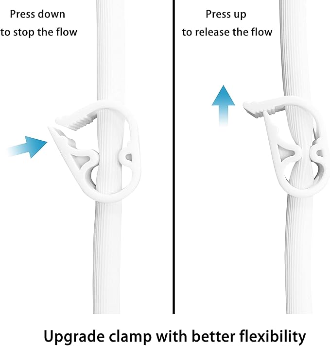 Abyclean Enema Bag Kit Rubber Anal Douche Vaginal Douche Enema Cleaner for Women’s or Man’s Health (Red, 2L)