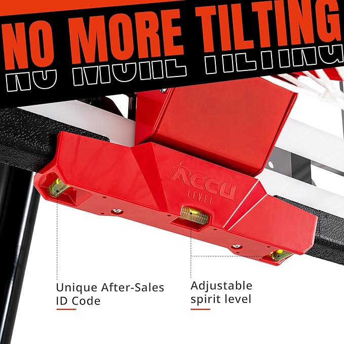 Crank Lift Basketball Hoop Outdoor 7.5-10ft Adjustable Portable Basketball Goal for Youth and Adults 44" 50" and 54" Patented Angle Adjustable PC Backboard and Large Fillable Base